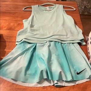Nike Light Green Athletic Dress